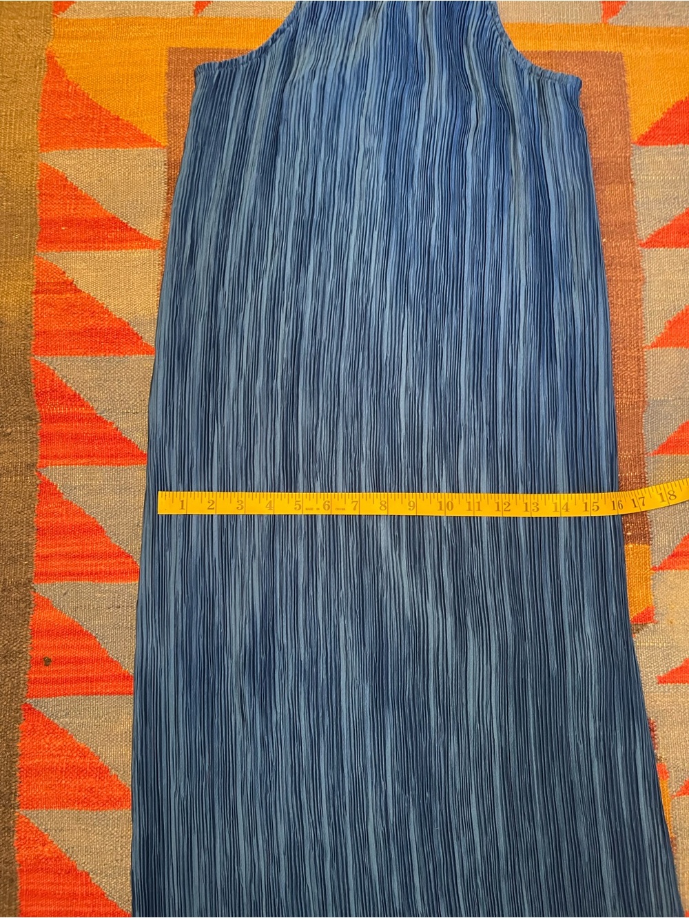 By Anthropologie Halter Plissé Maxi Dress - Picture 5 of 12